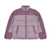 Reebok Womens Puffer Jacket Reversible Puffer Jacket Dusty Rose Pink