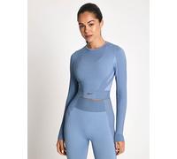 Reebok Women's RBK-Lab Long-Sleeve Seamless Top - Upgrade Blue - Size: Large