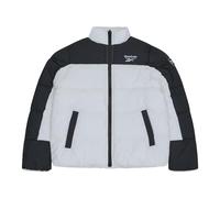 Reebok Womens Reversible Puffer Jacket - White - White - XL - 100% Polyester