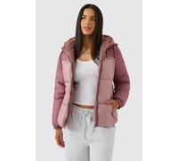 Reebok Reversible Puffer Sherpa Womens Jacket - - Size: M