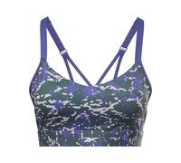 Reebok Womens S Lux Scoop Neck Snug Fit Bra in Forgrn - Multicolour - Size 2XS