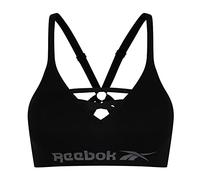 Reebok Womens Maryna Seamless Sports Bra Black XS