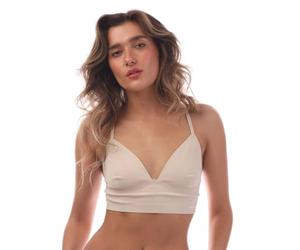 Reebok Women's Senna Bonded Bra Top in Pink