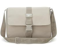 Reebok Womens Small Crossbody Bag Lightweight Nylon Purse Adjustable Strap, Leighton Stucco, One Size, Crosss Body Handbag