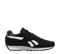 Reebok Womenss Classics Rewind Run Trainers in Black-White Textile - Size UK 6.5