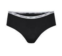 Reebok Women's Reebok Womens Sports Boy Briefs, Multi Pack of 3 Workout Underwear in Black | Stretchy and Comfortab Briefs, Black, XS UK
