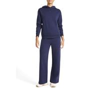 Reebok Womens Swift Hoodie Set, Standard Fit, Midweight Cotton-poly Fabric, Vector Navy, Medium