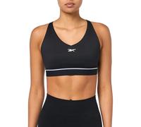 Reebok Women's Team Bralette Sports Bra, Black, Small
