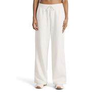 Reebok Women's Tonal Wide Leg Sweatpant, Standard Fit, 30” Inseam, Midweight Cotton-Poly Fabric, Vector Chalk Heather, S