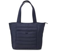 Reebok Womens Tote Bag - Large Lightweight Puffer Travel Tote with Zipper - Carry On Shoulder Bag Work Bags for Women, Coco East Coast Blue, One Size