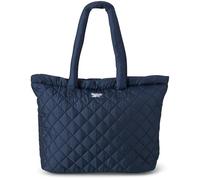 Reebok Womens Tote Bag - Lightweight Carry On Quilted Puffer Tote Bag for Travel, Work, Travel and Everyday Use, Barbara Quilted Blue, One Size