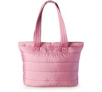 Reebok Womens Tote Bag - Lightweight Quilted Carry On Puffer Gym Bag for Women for Work, Travel, and Everyday Use, Rose Beatrice, One Size, Beatrice/Lilith Tote
