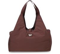 Reebok Womens Tote Bag - Lightweight Stylish Carry On Compact Duffel Tote Bag for Work Travel Gym and Everyday Use, Collete Brown, One Size