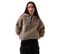 Reebok Women's Whitcombe Fleece in Taupe | Size: Large Reebok Taupe L