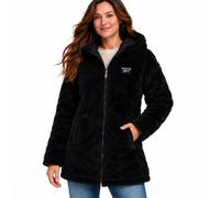 Reebok Womens Winter Jacket - Sherpa Fleece Lined Reversible Insulated Puffer Parka Winter Coats for Women with Faux Fur Hood