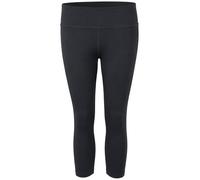 Reebok Women's Workout Ready Mesh Capri Leggings, Night Black, S