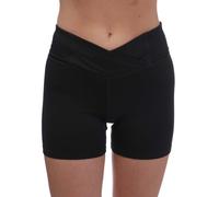 Reebok Womens Workout Ready Basic Hot Shorts in Black - Size UK 12-14 (Womens)