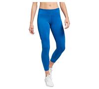 Reebok Women's Workout Ready Mesh Leggings, Vector Blue/Vector Blue, XL