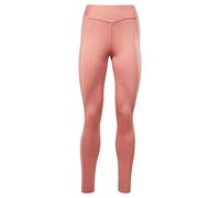 Reebok Women's Yoga High Rise Rib Yoga Pants, Baked Clay, S