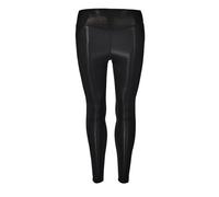 Reebok Women's Yoga High Rise Rib Yoga Pants, Black, S