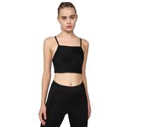 Reebok Women's Yoga Rib Crop Yoga Shirt Black M