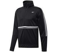 Reebok Wor Tricot 1/4 Zip Sweatshirt, Man, mens, Sweatshirt, FK6239, Black, S