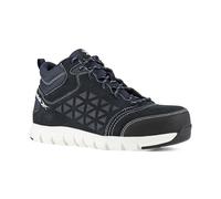 REEBOK WORK IB1035 S3 Excel Light Aluminium Toe Athletic PR Work Hiker, Waterproof, 43, Blue/White