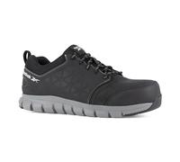 REEBOK WORK IB1036S3 Excel Light Men's Aluminium Toe, Waterproof, Athletic Safety Trainers, 44, Black, 10 UK Wide