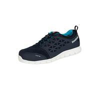 REEBOK WORK IB131S1P Excel Light Athletic Safety Trainer Shoe, Aluminium toe, PR Work Shoe, 39, Navy/Teal