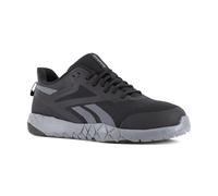 Reebok Work Mens Flexagon Force XL Slip Resistant Composite Toe Work/Duty - Black, Black/Grey, 17 Wide