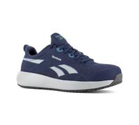 Reebok Work Mens Lite Plus 4 Slip Resistant Composite Toe Work/Duty - Black, Blue, 11.5 Wide