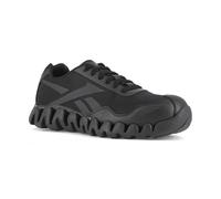 Reebok Work Mens Zip Pulse Athletic Work Work Safety Shoes Casual - Black, Black, 14 E - Wide