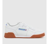 Reebok Workout Plus Shoes White Brown - 42