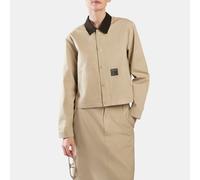 Reebok - Workwear Cropped Canvas Women's Jacket, ELEVATED BEIGE, Size: L