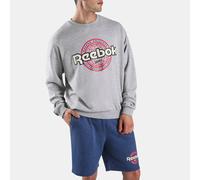 Reebok - World Crew Men's Sweatshirt, Man, Athletic Grey Marl, Size: 2XS