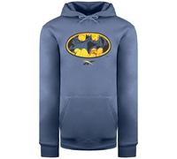 Reebok x DC Batman Mens Blue Hoodie Cotton - Size X-Large