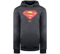 Reebok x DC Superman Mens Dark Graphite Hoodie - Dark Grey - Size Medium