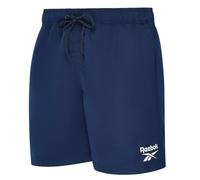 Reebok Yale Mens Swimming Shorts | Lightweight and Breathable Polyester Quick Dry Shorts | Mens Swim Trunks for Swimming and Other Outdoor Activities, Vector Navy, L