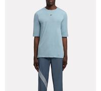 Reebok - Yoga Relaxed T-Shirt, Leisure Blue Marl, Size: S