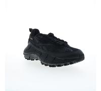 Reebok Zig Kinetica 2.5 Edge Mens Black Leather Lifestyle Trainers Shoes