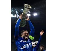 Reece James - Chelsea Conference League 2025 Winner Autographed Signed A4 Photo Print 1
