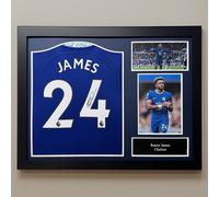 Reece James Signed Chelsea Shirt - Framed