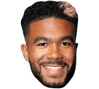Reece James (Smile) Celebrity Mask, Flat Card Face, Fancy Dress Mask