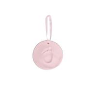 Reece Studio Baby’s Print Clay Keepsake Kit, Newborn Handprint and Footprint Maker, Hanging Keepsake or Christmas Ornament, Gender-Neutral Gift for New and Expecting Parents, Pink