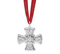 Reed and Barton 2022 Annual Christmas Cross, 0.30, Metallic