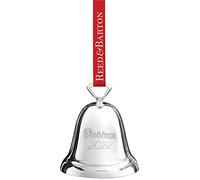 Reed and Barton 2022 Annual Silver Christmas Bell, 0.30, Metallic