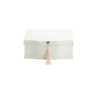Reed & Barton Ballerina Musical Jewelry Box, 5.65 LB, White