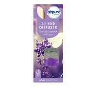 Reed & Bead Diffuser 2-in-1 Calming Lavender Moments 30ml Airpure Home Fragrance