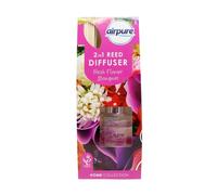 Reed & Bead Diffuser 2-In-1 Fresh Flower Bouquet 30Ml Airpure Home Fragrance