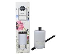 Reed Diffuser 1000Ml Baltus Sences Ribbed White Sandalwood Scents Air Freshener